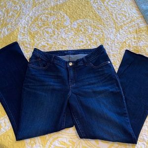 R&R Kasandra 16W M length. Dark blue denim.